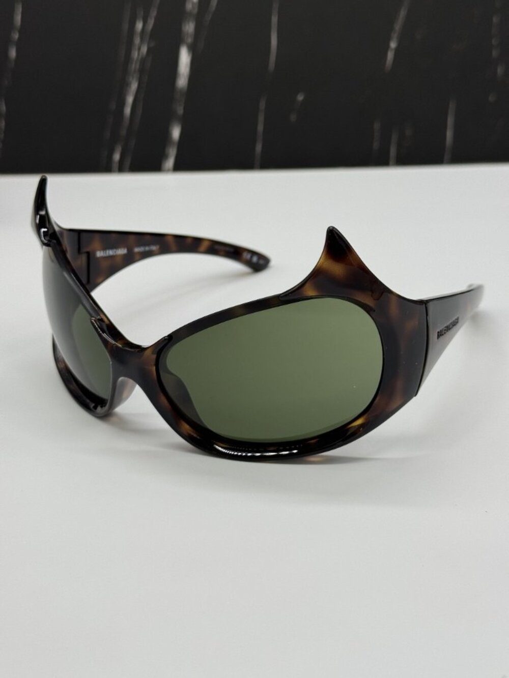 NEW BALENCIAGA BB0284S 002 HAVANA UNISEX SUNGLASSES BALENCIAGA EYEWEAR - Picture 2 of 11